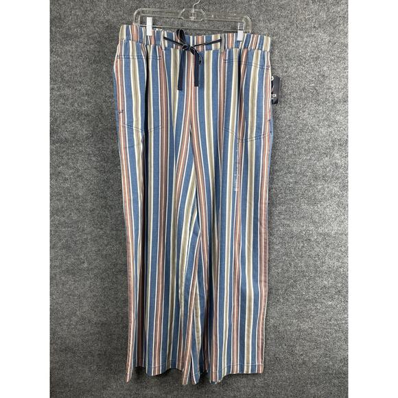 Nautica Pants - Nautica Laguna Beach Wide Legs Pants Large With Pockets NWT Size‎ XL/TG